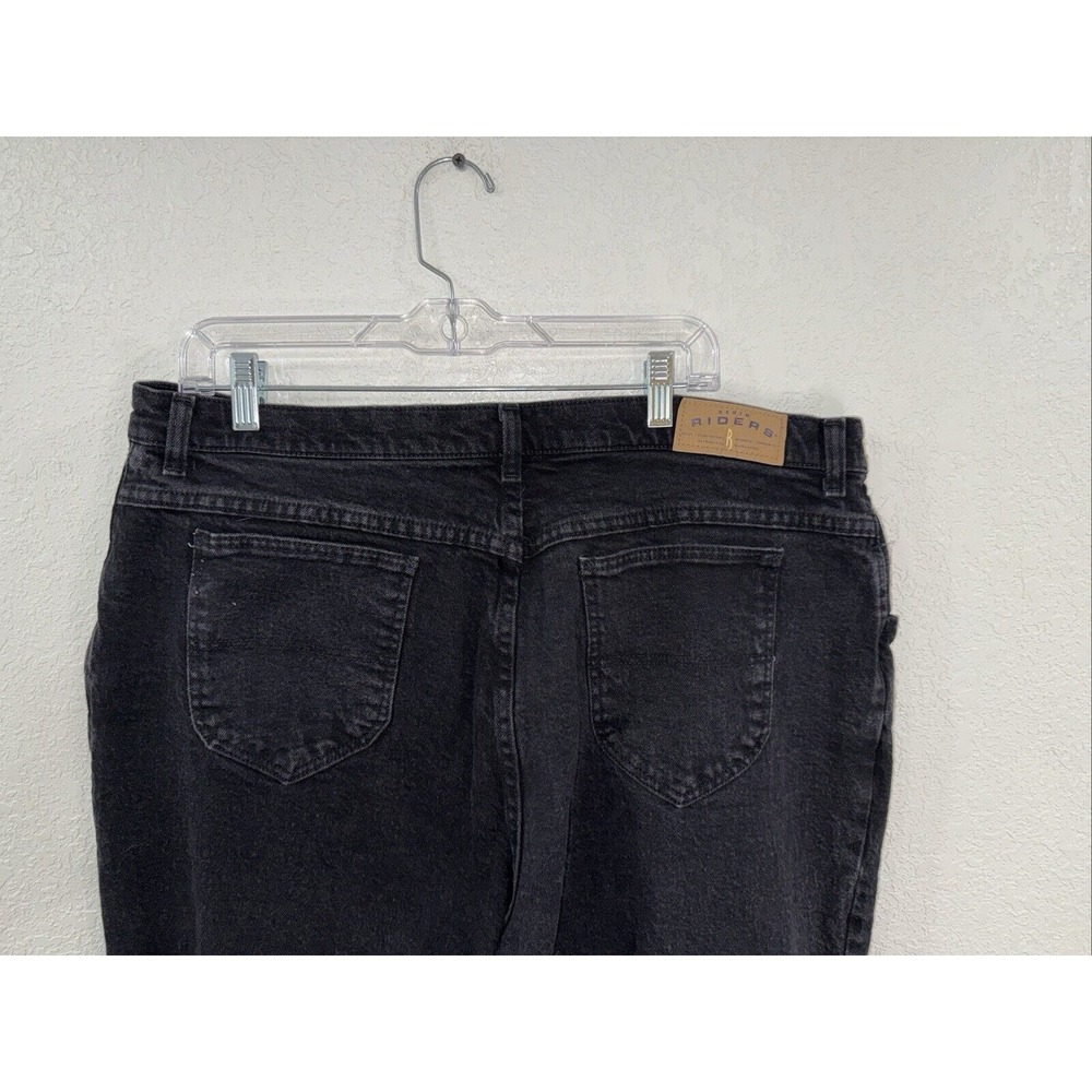 Riders by Lee Straight Leg Women's size 20W Black Denim jeans
